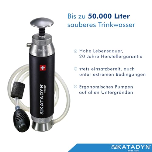Katadyn Water Filter's Pocket Tactical
