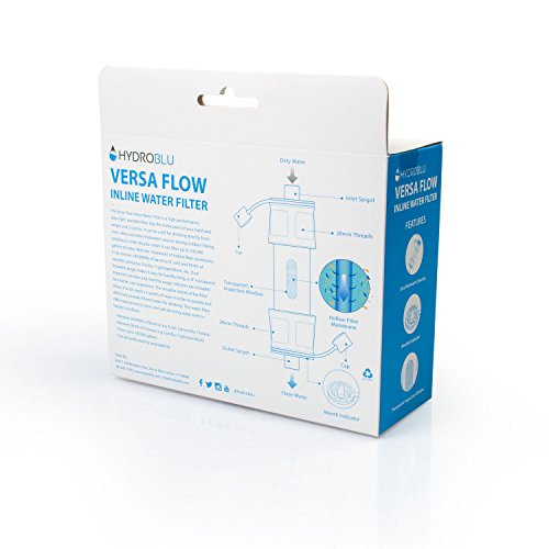 HydroBlu Versa Flow Water Filter System Package