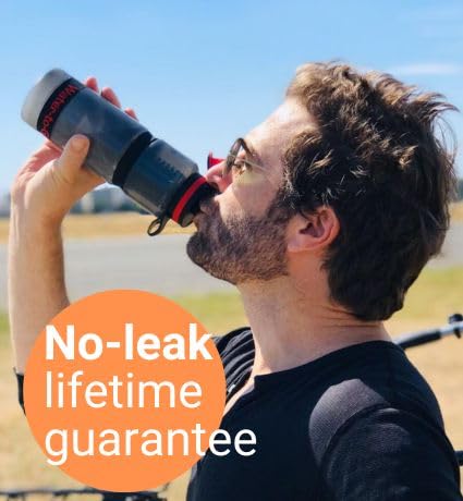 WATER TO GO Water Purifier Filter Bottle - Perfect for Travel Hiking Camping and Survival