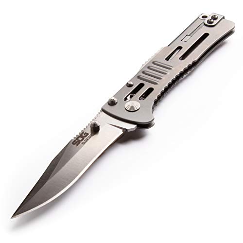 SOG SlimJim Folding Pocket Knife with Tactile Bumps