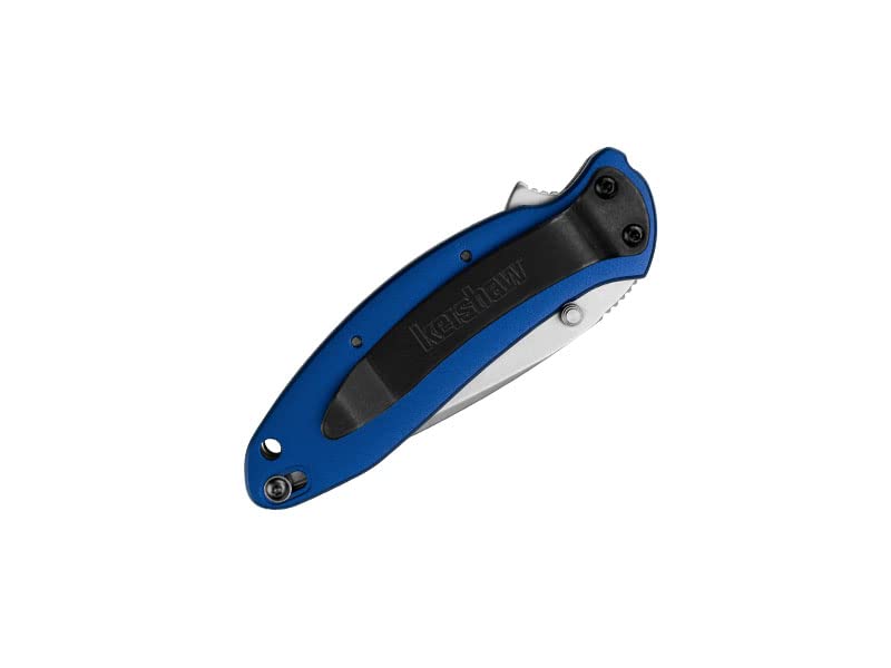 Navy Blue Scallion Pocket Knife - Kershaw
