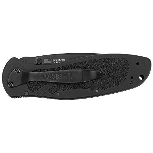 Kershaw Black Tanto Serrated Pocket Knife