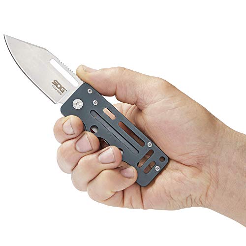 SOG Multi-Use Folding Pocket Knife & Wallet