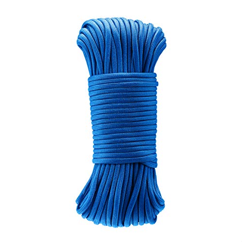 Blue 550 Type III Paracord - 100ft
