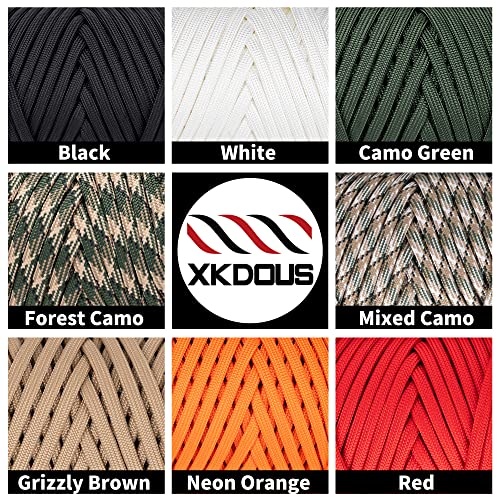 Black 550 Paracord - Survival Gear for Preppers