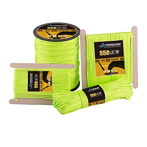 High Strength Neon Green Paracord for Camping & Survival