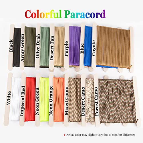 High Strength Neon Green Paracord for Camping & Survival