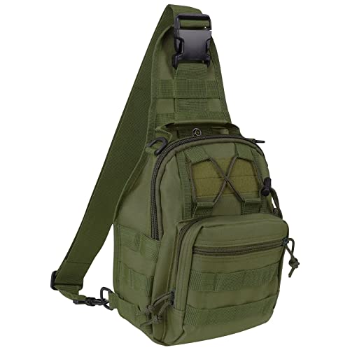 Waterproof Military Cross-body Molle Sling Backpack