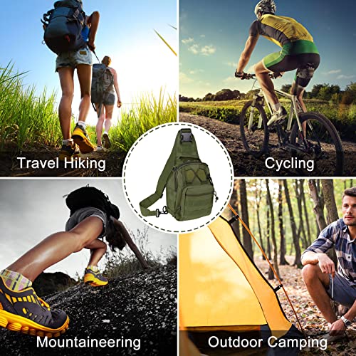 Waterproof Military Cross-body Molle Sling Backpack