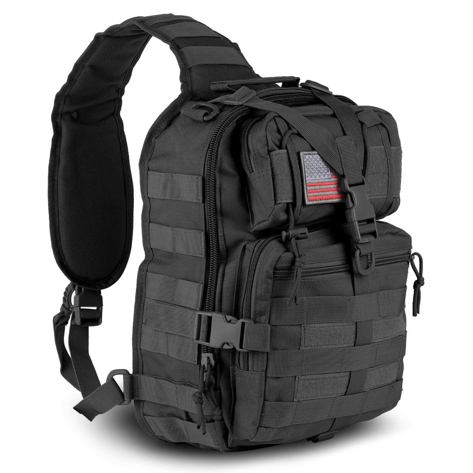 Military Assault Tactical Sling Bag Pack Molle