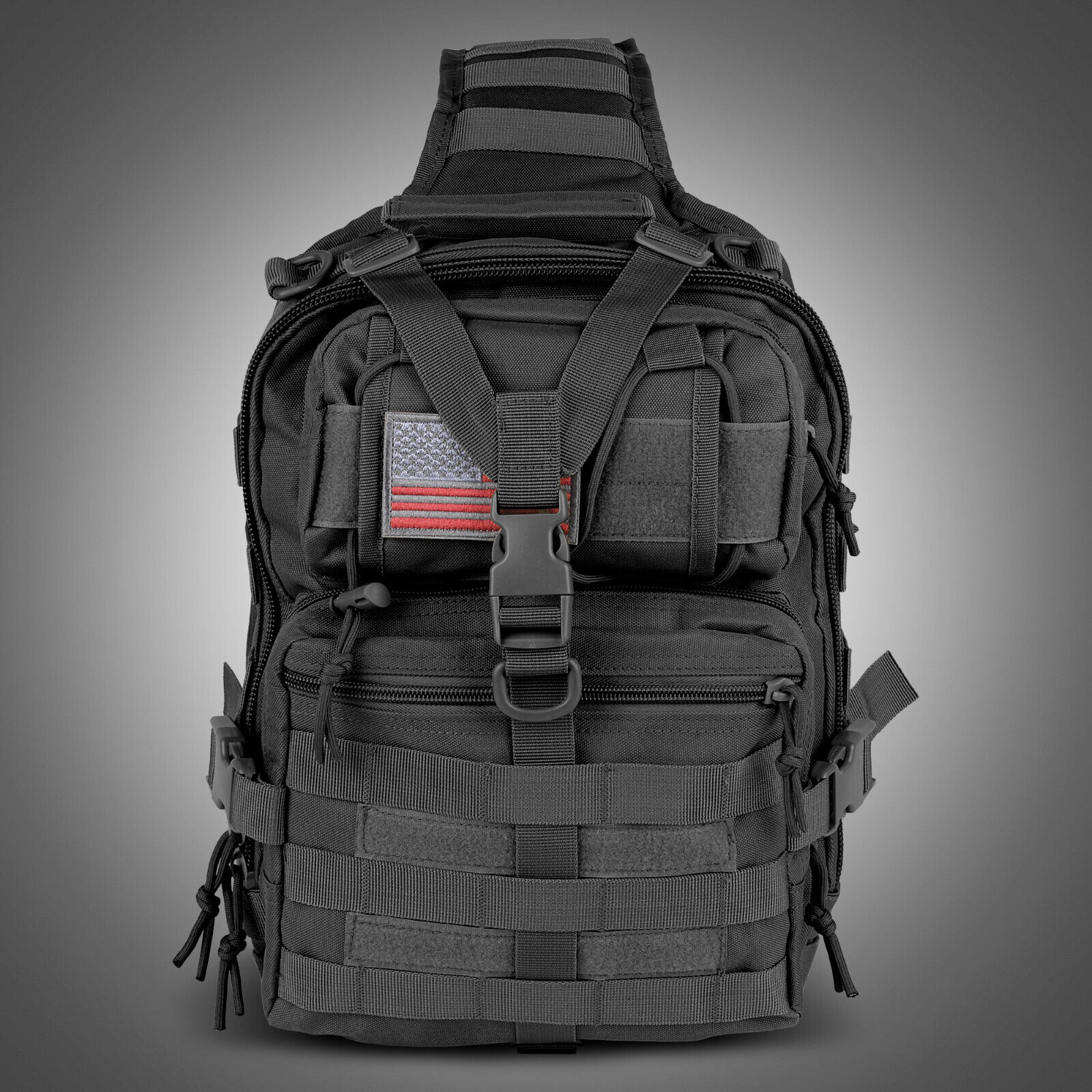 Military Assault Tactical Sling Bag Pack Molle