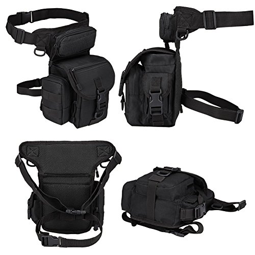 Tactical Drop Leg Pouch Bag for Outdoor Activities