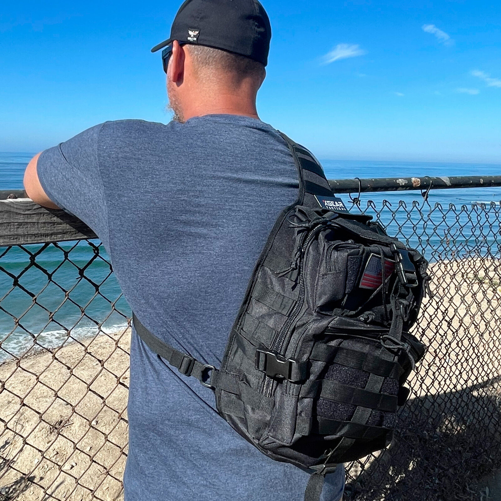 Military Assault Tactical Sling Bag Pack Molle