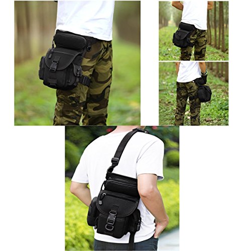 Tactical Drop Leg Pouch Bag for Outdoor Activities