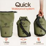 Earth Pak Waterproof Dry Bag - Kayaking, Beach, Camping