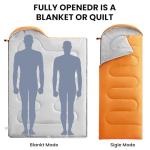 FARLAND Mummy Sleeping Bags 20℉: Portable, Lightweight Prepping Essential