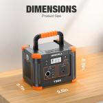 GRECELL 300W Portable Solar Power Station