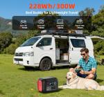 Portable Power Station 300W Solar Generator for Emergencies