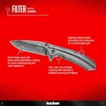 Kershaw Filter Frame Lock Knife BlackWash 3.25