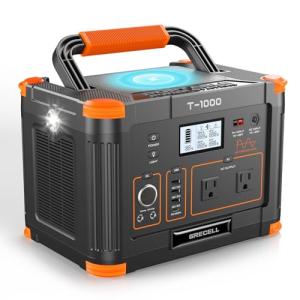 GRECELL 999Wh Portable Solar Power Station