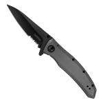 Kershaw Grid Folding Pocket Knife with Serrated Blade