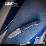 Kershaw Analyst Tanto Pocket Knife with Liner Lock