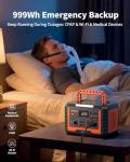EBL 1000W Portable Power Station for Emergencies