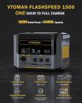 VTOMAN FlashSpeed 1500 Portable Power Station