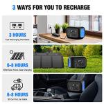 600W Portable Power Station Solar Generator
