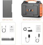 Portable 200W Solar Generator with 40W Panels