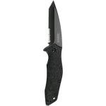 Kershaw Kuro Tanto Assisted Knife with Black Blade