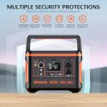 Giomre 297Wh Portable Power Station for Emergencies