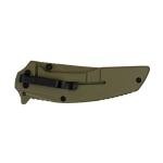 Kershaw Olive Outright Folding Pocket Knife, 3" Blade