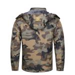 Keevoom Hooded Snowboarding Jacket: Waterproof, Windproof, Warm (AG Camo,L)