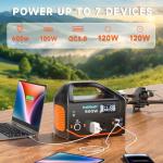 Portable Power Station 600W for Camping and Emergencies