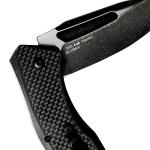 Kershaw Flourish Pocket Knife with Black Carbon Fiber