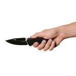 Kershaw Flourish Pocket Knife with Black Carbon Fiber