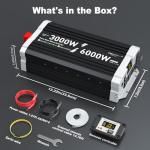 3000W Pure Sine Wave Inverter for Solar Power