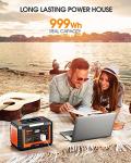EBL 1000W Portable Power Station for Camping