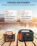 EBL 1000W Portable Power Station for Camping