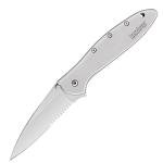 Kershaw Leek Serrated EDC Pocketknife with Dual Lock