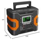 HOWEASY 300W Portable Power Station Solar Generator