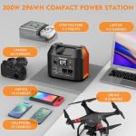 EnginStar 300W Portable Power Station for Camping
