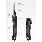 Kershaw Lonerock RBK2 Folding Knife with Sheath