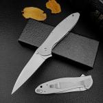 Tactical Folding Pocket Knife with Reversible Clip