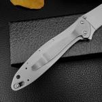 Tactical Folding Pocket Knife with Reversible Clip