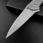 Tactical Folding Pocket Knife with Reversible Clip