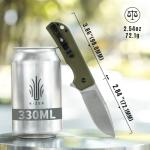 Kizer Nice Guy Folding Knife with D2 Steel Blade