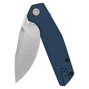 Kershaw Lucid Folding Pocket Knife with Blue Handle