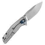 Kershaw Lucid Folding Pocket Knife with Blue Handle